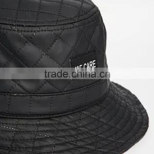 New Arrival Leather-look Plain Blank Cheap Golf Custom Bucket Hats Wholesale thumbnail-3