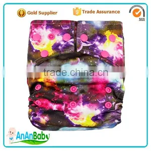 AnAnBaby Snaps Kids Nappy All In One Bamboo Charcoal Nappies thumbnail-3