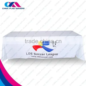 Custom Trade Show Table Cloth White thumbnail-1