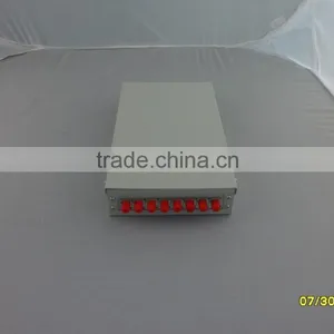Rack Mount 8 Port, 1U Fiber Optic Terminal Box/Fiber Optic Patch Panel thumbnail-3