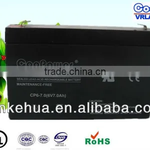 Sealed Lead Acid Battery /Eemergency Battery/Rechargeable Battery/6V7AH thumbnail-2