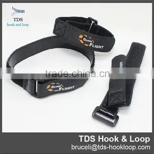 Durable Custom Logo Hook and Loop Non Slip Buckle Strap thumbnail-2