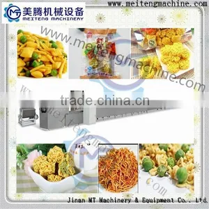 Extrusion Fried Pellet Snacks Processing Line Fried Dough Food Machine thumbnail-1