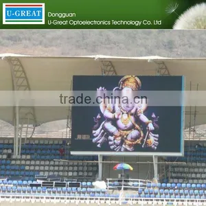 Express PH12mm Outdoor Full Color Video Cricket Live Scoreboard Led Display Screen thumbnail-1