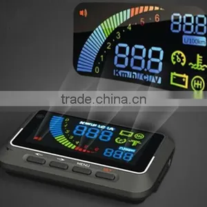 Car HUD Vehicle Head Up Display OBDII Over Speeding Warning thumbnail-1