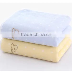 Combed Cotton Embroidered Edging Face Towel thumbnail-2