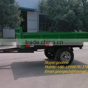 Farm Machines Hydraulic Dump Trailer for Tractor thumbnail-2