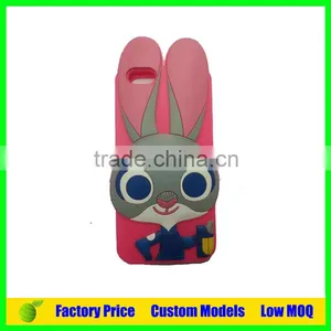 Zootopia Judy Custom Silicone Mobile Phone Case Cover for Apple Iphone6 Mobile Case Cover thumbnail-3