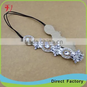 Promotional Top Quality Colored Braided Beaded Headband thumbnail-1