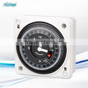 TH-195 / TH-196 Mechanical Timer Din Rail / Mechanical Time Switch / Relay Timer 110v 240v 110vac Timer Switch thumbnail-2