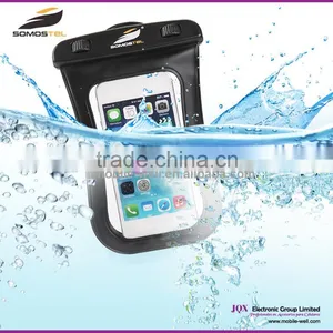 [Somostel] 2015 High Quality Mobile Phone Pvc Waterproof Bag, Clear Waterproof Cell Phone Bag thumbnail-1