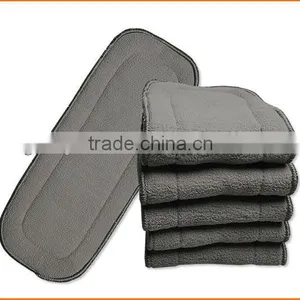 Charcoal Bamboo Cloth Diaper Inserts thumbnail-1