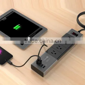 Wall Multi Outlet Commercial Outlet Socket,cable Wall Socket,home AC Power Wall Socket With Cell Phone Charger thumbnail-2