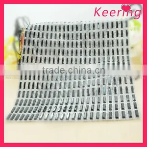 Fashion Square Crystal Rhinestone Mesh WRT-002 thumbnail-6