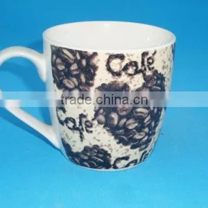 Cheap 10 OZ Porcelain Coffee/water Mug for Promotion and Gift thumbnail-1