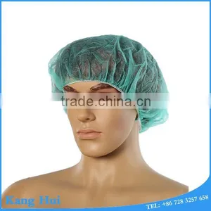Hot Sale Disposable Head Cap Surgical Bouffant Cap thumbnail-1