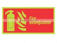 Photoluminescent Fire Sign/glow in the Dark Signs/self Glow Safety Signs thumbnail-1