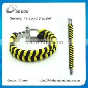 Survival Paracord Bracelets Nylon Cord Paracord Bracelet thumbnail-6