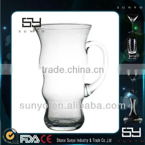 Crystal Clear High Quality Wholesale Whisky Water Flower Jug thumbnail-1