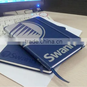 PU Notebook With Elastic Band Closure,leather Notepad thumbnail-1