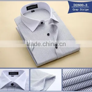 2016 the Latest Man Long Sleeve Cotton Woven Twill Shirt thumbnail-3