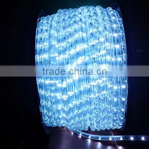 Festalight Waterproof 72led per Meter 100% Copper 3 Wire Holiday Decoration Round Flexible Black Color Changing Led Rope Light thumbnail-1