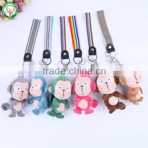 Creative Cute Plush Monkey Keychains Foy Kids thumbnail-1