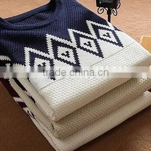 Wholesale Round Collar Jacquard Long Sleeve Show Thin Sweater for Japan Style Sweaters thumbnail-6