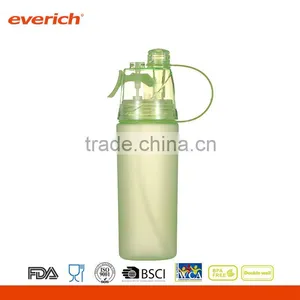 500ml Creative Outdoor Sports Portable Summer Spray Plastic Water Bottle thumbnail-2