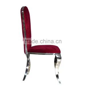 Stainless Steel Metal Banquet Chair Furniture thumbnail-3