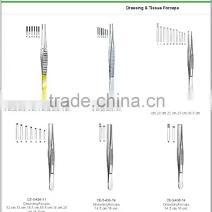 Standard Professional Dressing Forcep/ Stainless Steel Surgical Instruments thumbnail-6