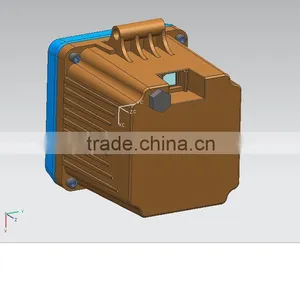 Aluminum Alloy / Zinc Alloy Die Casting Engineer Moulds For Motorcycle Parts Lamp Light thumbnail-1