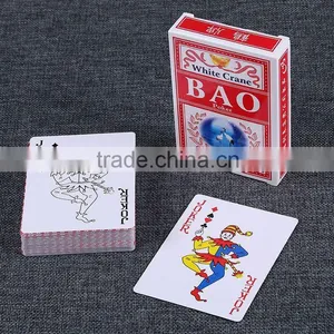 Custom Glossy Lamination 310 Gsm Black Core Paper Playing Cards New Fashion Waterproof Trading Card Game ---DH20557 thumbnail-2