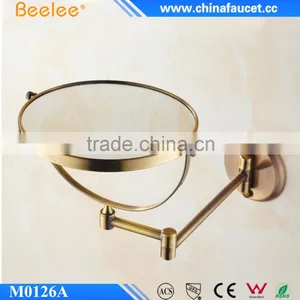 6 Inch Double Sides Antique Makeup Mirror Fixed on the Wall Quality Choice thumbnail-1