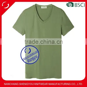 Wholesle Custom Mens Colorful Blank Plain Tshirts thumbnail-1