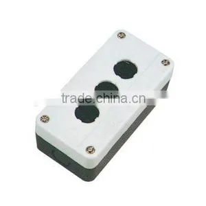 CNGAD White GB2 Series 3 Hole Control Station(electric Control Box, Switch Control Box)(GB2-B03) thumbnail-1