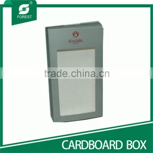 HAND MADE CARDBOARD PAPER BOX WITH CLEAR PVC WINDOW thumbnail-5