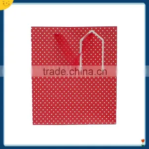Custom Silk Handle Gift Paper Bag Packing Bag Set thumbnail-1