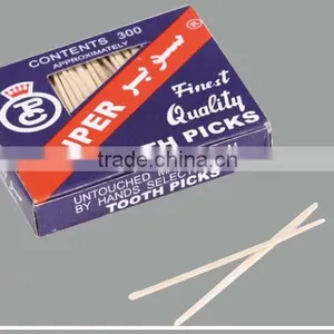 High Quality Individual Wrapped Wooden&bamboo Toothpick thumbnail-3