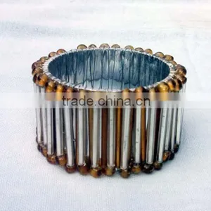 Napkin Ring for Table Decoration, Beaded Napkin Ring, Crystal Napkin Ring thumbnail-1