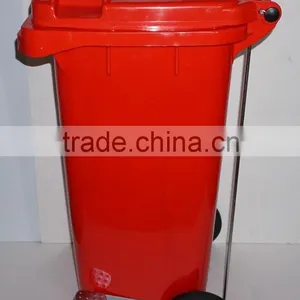 Cheap Outdoor Hdpe Pedal Plastic Litter Recycle Dust Bin Quality Choice thumbnail-6