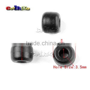 9/64"(3.5mm) Hole Plastic Beads Bell Stopper Cord Ends For Sportwear Paracord Accessories #FLS226-B thumbnail-1