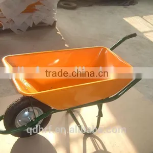 Plastic Tray Farm Wheelbarrows WB6401with Pneumatic Wheel thumbnail-3