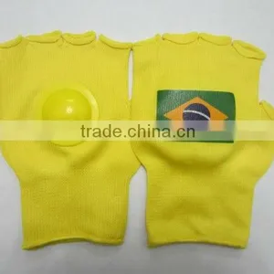Top Quality Knitted Seamless Soccer Fans Clapper Glove Factory thumbnail-6