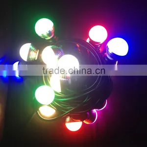 Multi Color LED Bulb String Lights thumbnail-1