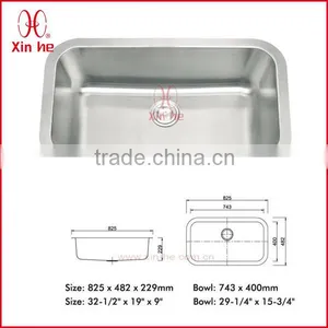 304 Stainless Steel Kitchen Sink Display thumbnail-1