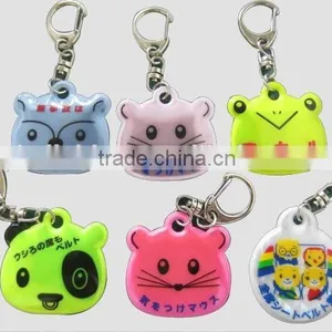 Promotional Gift Reflective PVC Keychain thumbnail-3