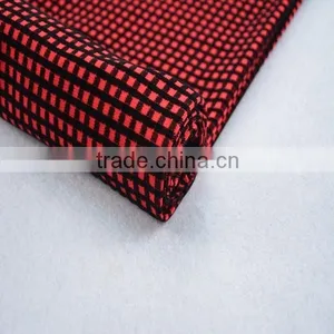 Jiufan Textile Hot Sale Polyester Spandex Ponte Roma Flocking Fabric For Garment Stock Lot thumbnail-2