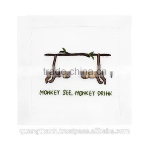MONKEY COCKTAIL NAPKINS thumbnail-1