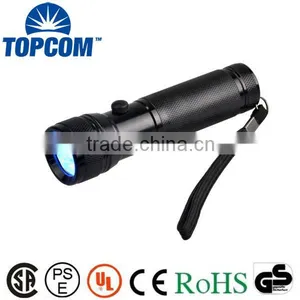 High Brightness MINI UV Flashlight Aluminum Alloy Fluorescence Detection 365NM. 395NM Quality Choice thumbnail-1